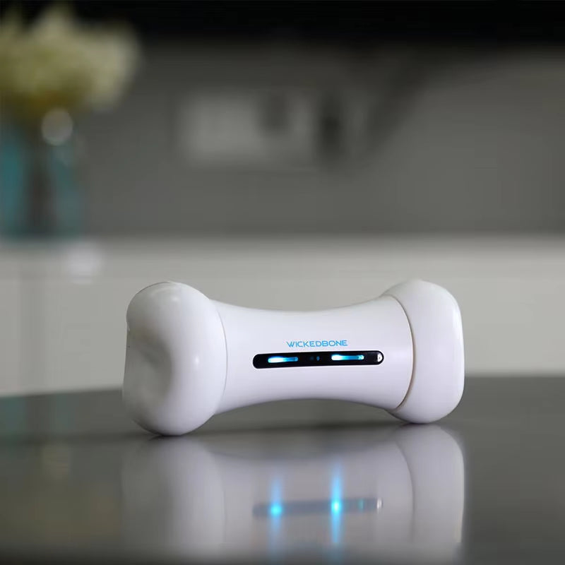 Wickedbone Smart Automatic & Interactive Bone Toys for Dogs and Cats App Control Safe & Durable Keep Your Pets Entertained